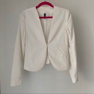 White Divided by H&M blazer ⚪️